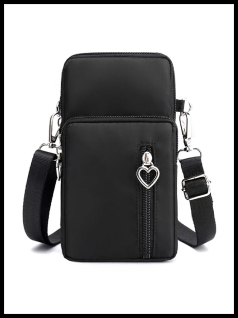 Small Nylon Crossbody Bag Mini Cell Phone Purse Wallet Shoulder Bag